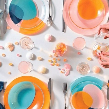 Тарелка десертная ARTY CANDIES BUBBLE 20.5см - фото 4