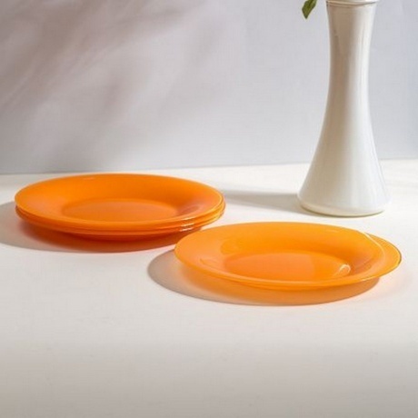 Тарелка десертная AMБИАНТЭ ОРАНЖ 19см - фото 6