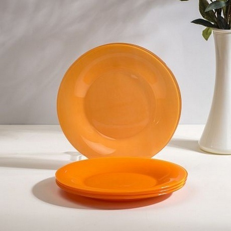 Тарелка десертная AMБИАНТЭ ОРАНЖ 19см - фото 8