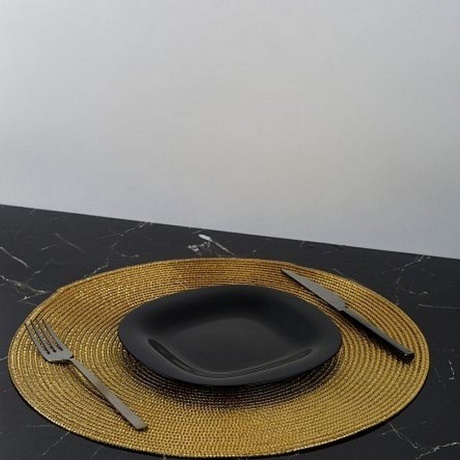 Тарелка десертная  КАРИН ЧЕРНЫЙ 19см - фото 3