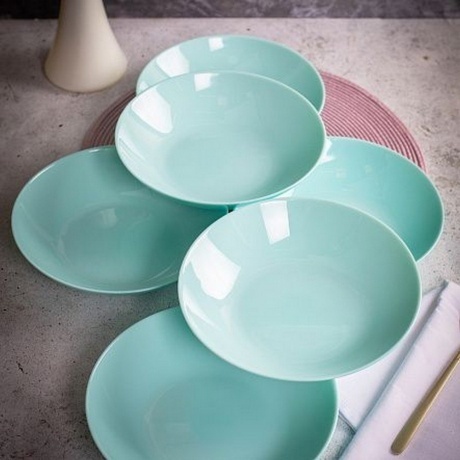 Набор столовый ДИВАЛИ ЛАЙТ ТЮРКУАЗ 18пр - фото 7