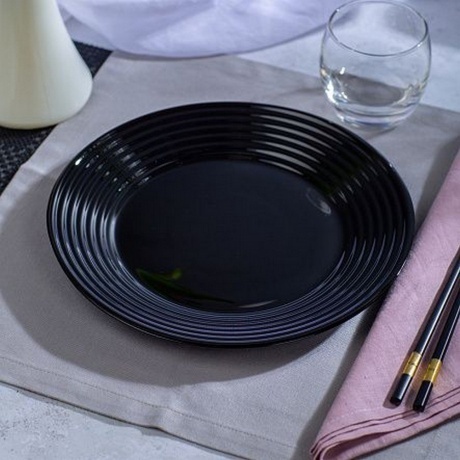 Набор столовый АРЕНА ЧЕРНО-БЕЛЫЙ 18пр - фото 7