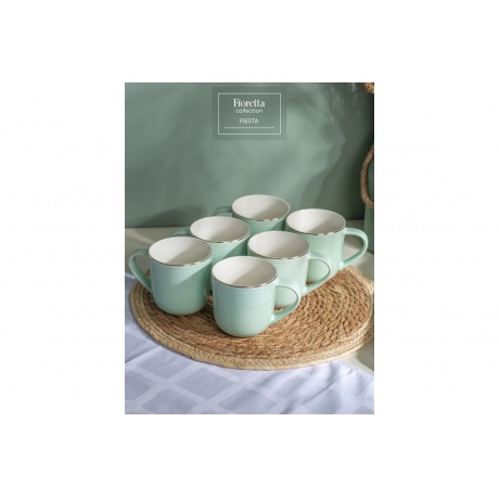 Кружка FIESTA мятный 400мл - фото 5