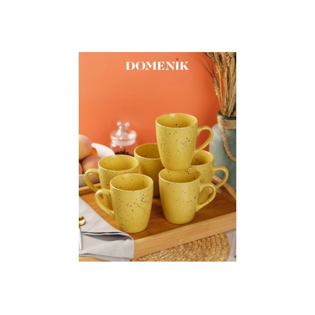 Кружка TRENDY желтая 360мл - фото 7