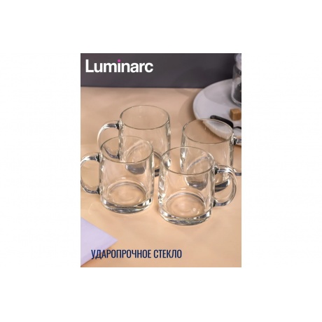 Кружка НОРДИК 380мл прозрачная - фото 7