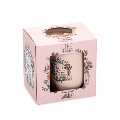 Кружка с крышкой ЗАЙКА 430мл - фото 2