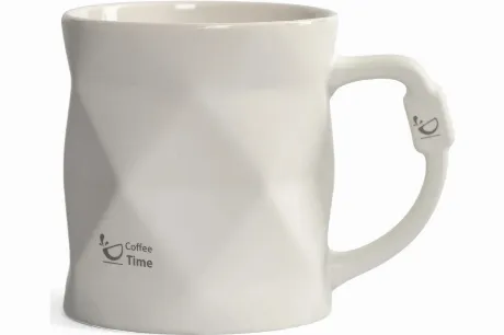 Кружка BLACK&WHITE белая 390мл