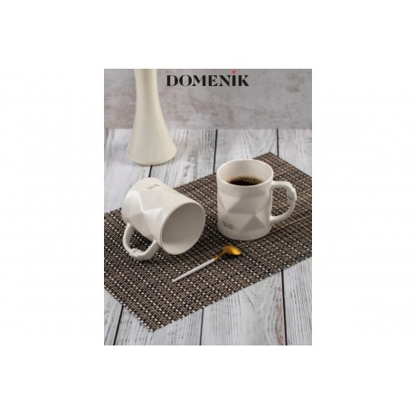 Кружка BLACK&amp;WHITE белая 390мл - фото 15