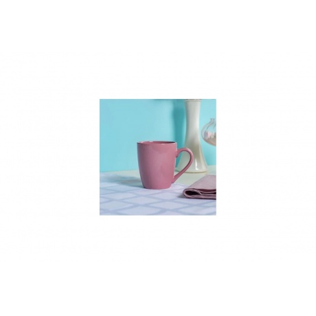 Кружка BLOOMING розовая 350мл - фото 4