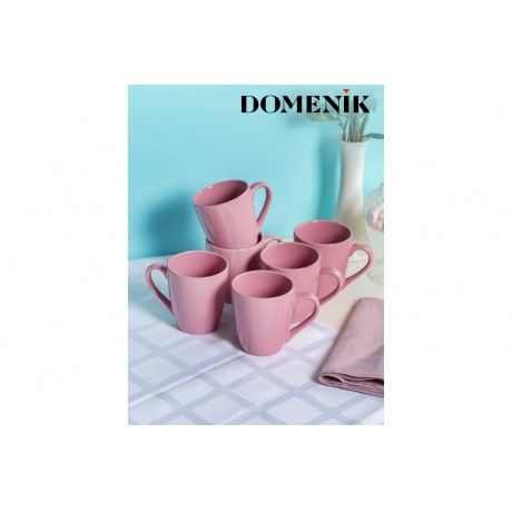 Кружка BLOOMING розовая 350мл - фото 9