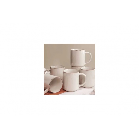 Кружка DAILY бежевый 350мл - фото 5