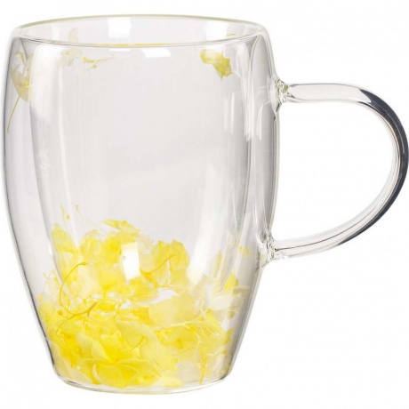 Термокружка с сухоцветами LINDEN 320мл - фото 1