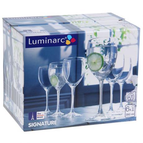 Набор бокалов LUMINARC СИГНАТЮР (ЭТАЛОН) для вина 6шт 350мл - фото 2