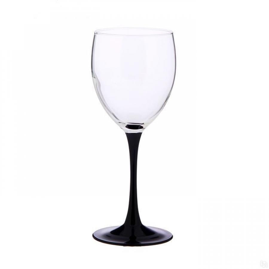 Набор бокалов LUMINARC ДОМИНО для вина 6шт 350мл набор бокалов для вина luminarc домино 6шт 250мл черная ножка стекло