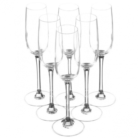 Набор бокалов для шампанского LUMINARC ВЕРСАЛЬ 6шт 160мл, G1484 - фото 2
