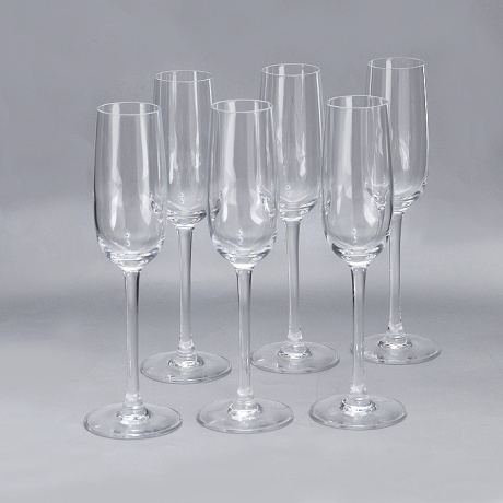 Набор бокалов для шампанского LUMINARC ВЕРСАЛЬ 6шт 160мл, G1484 - фото 5