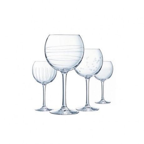 Набор бокалов для вина LUMINARC ИЛЛЮМИНЕЙШН БАЛЛОН 470мл 4шт, L7560 - фото 1