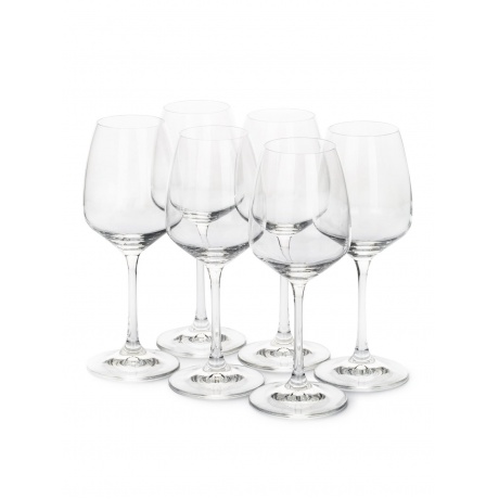 Набор бокалов для вина GISELLE 6шт 340мл CRYSTALEX CR340101GIS - фото 1