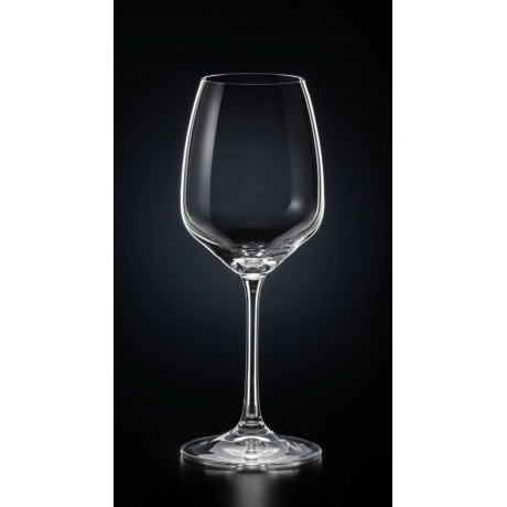 Набор бокалов для вина GISELLE 6шт 340мл CRYSTALEX CR340101GIS - фото 6