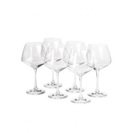 Набор бокалов для вина GISELLE 6шт 580мл CRYSTALEX CR580101GIS - фото 2