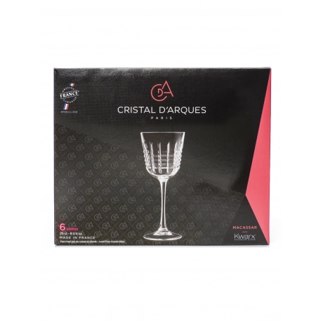 Набор бокалов для вина RENDEZ-VOUS 6шт 250мл LUMINARC  CRISTAL D'ARQUES Q4341 - фото 5