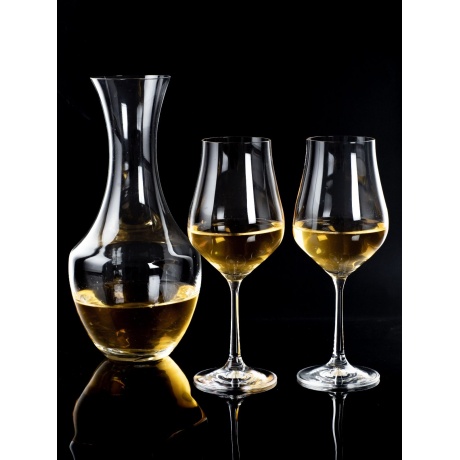 Набор бокалов для вина TULIPA 6шт 350мл CRYSTALEX CR350101T - фото 14