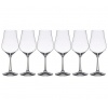Набор бокалов для вина TULIPA 6шт 350мл CRYSTALEX CR350101T