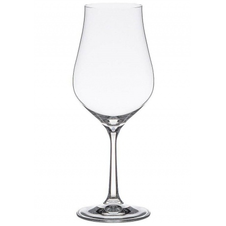 Набор бокалов для вина TULIPA 6шт 450мл CRYSTALEX CR450101T - фото 4