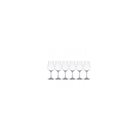 Набор бокалов для вина TULIPA 6шт 550мл CRYSTALEX CR550101T - фото 2