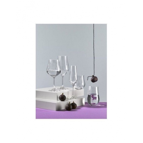 Набор бокалов для вина TULIPA 6шт 600мл CRYSTALEX CR600101T - фото 8