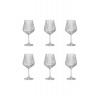 Набор бокалов для вина TULIPA OPTIC 6шт 600мл CRYSTALEX CR600101...