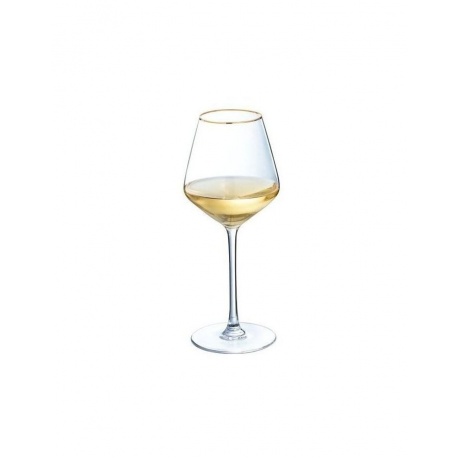 Набор бокалов для вина ULTIME BORD OR 4шт 380мл LUMINARC  CRISTAL D'ARQUES P7630 - фото 5