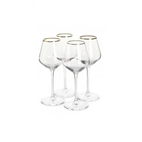 Набор бокалов для вина ULTIME BORD OR 4шт 380мл LUMINARC  CRISTA...