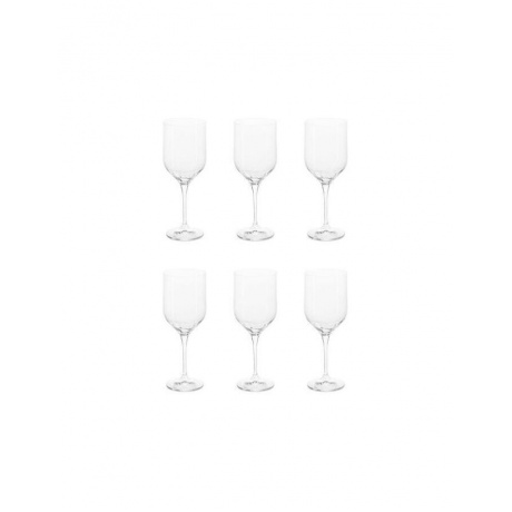 Набор бокалов для вина UMMA 6шт 400мл CRYSTALEX CR400101U - фото 1