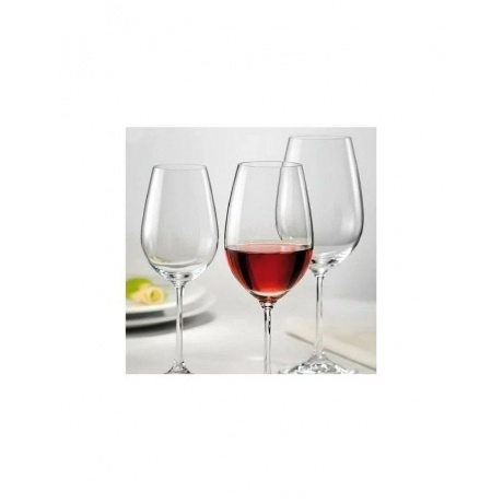 Набор бокалов для вина VIOLA 6шт 250мл CRYSTALEX CR250101V - фото 5