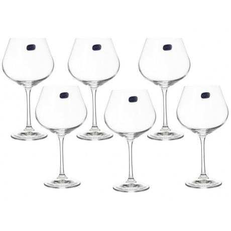 Набор бокалов для вина VIOLA 6шт 570мл CRYSTALEX CR570101V - фото 1