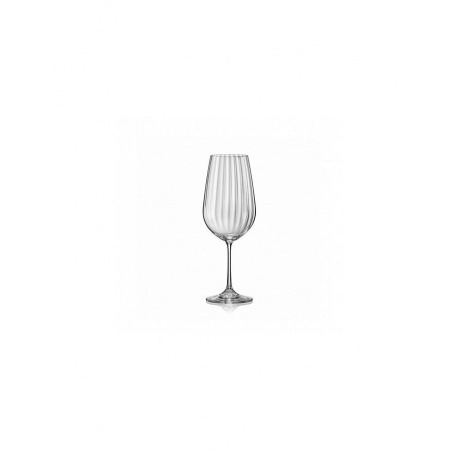 Набор бокалов для вина WATERFALL 6шт 350мл CRYSTALEX CR350101W - фото 2