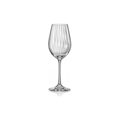 Набор бокалов для вина WATERFALL 6шт 550мл CRYSTALEX CR550101W - фото 1