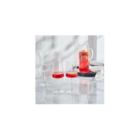 Набор бокалов для вина XTRA 6шт 360мл CRYSTALEX CR360101X - фото 4