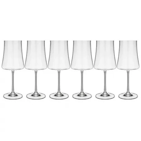 Набор бокалов для вина XTRA 6шт 460мл CRYSTALEX CR460101X