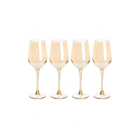

Набор бокалов для вина ЗОЛОТОЙ МЕД 4шт 350мл LUMINARC P9304