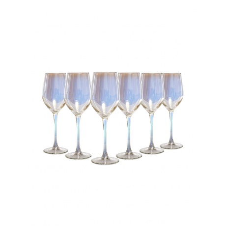 Набор бокалов для вина СЕЛЕСТ ЗОЛОТИСТЫЙ ХАМЕЛЕОН 6шт 270мл LUMINARC P1637 - фото 1