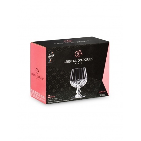 

Набор бокалов для коньяка ЛОНГШАМП 2шт 320мл LUMINARC CRISTAL D'ARQUES Q9150