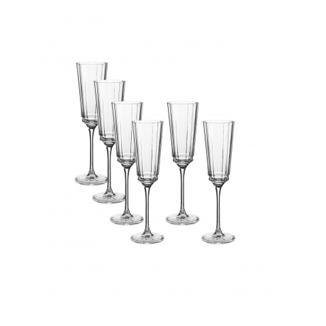 Набор бокалов для шампанского MACASSAR 6шт 170мл LUMINARC  CRISTAL D'ARQUES Q4335 - фото 7