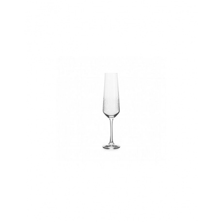 

Набор бокалов для шампанского SANDRA Blizzard 6шт 200мл CRYSTALEX CR200104S, Прозрачный