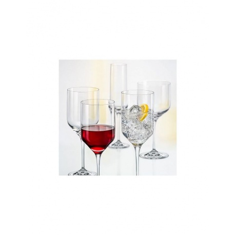 Набор бокалов для шампанского UMMA 6шт 200мл CRYSTALEX CR200104U - фото 6