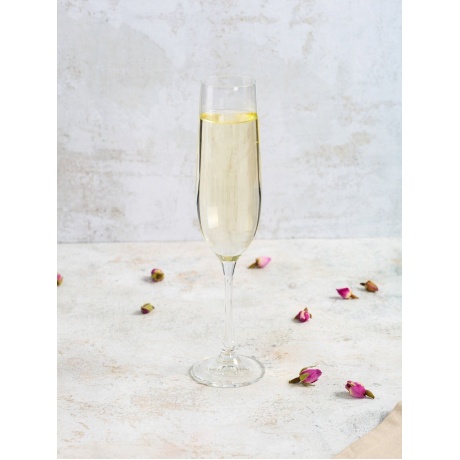 Набор бокалов для шампанского VIOLA 6шт 190мл CRYSTALEX CR190104V - фото 8