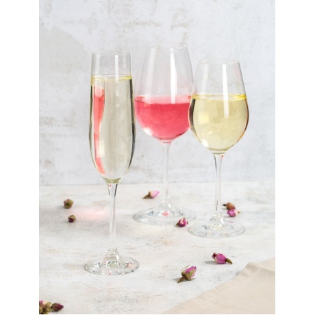 Набор бокалов для шампанского VIOLA 6шт 190мл CRYSTALEX CR190104V - фото 10