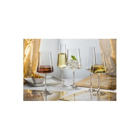 Набор бокалов для шампанского XTRA 6шт 210мл CRYSTALEX CR210104X - фото 11