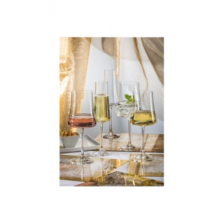 Набор бокалов для шампанского XTRA 6шт 210мл CRYSTALEX CR210104X - фото 7
